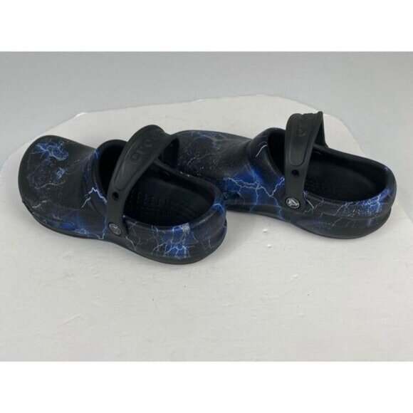 Crocs Bistro Work Clog Slip Resistant, Men's size M6 W8 Black/Lightning Bolts. - Picture 6 of 10